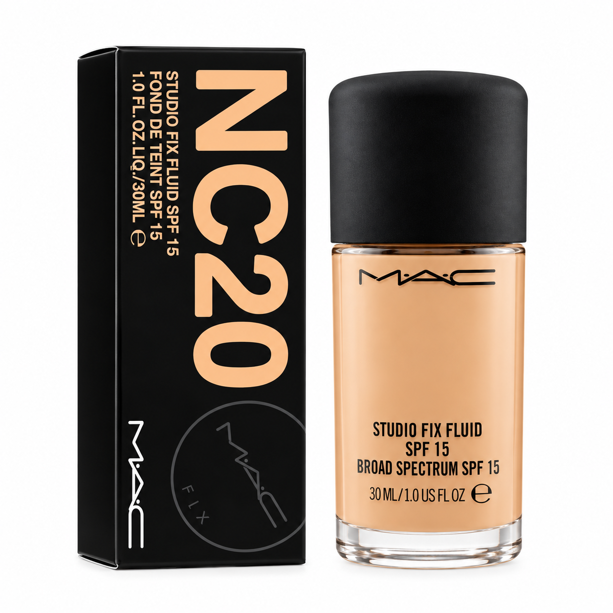 كريم اساس ستوديو فيكس فلويد من ماك NC20 MAC عبوة 30ml