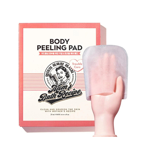 ليفة تقشير الجسم بالاحماض من مامز باث  - قطعة فردية