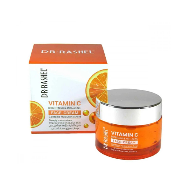 كريم النضارة فيتامين سي من د.راشيل - 50 مل