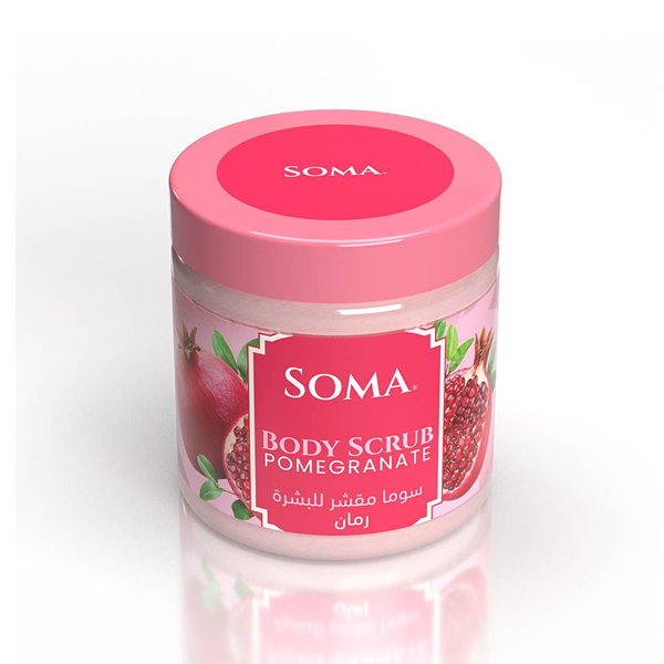 سوما مقشر للبشرة بالرمان 500 غرام
