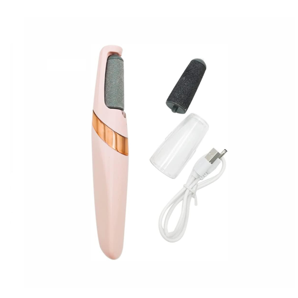 ممبرد و مقشر القدمين الكهربائي قابل لاعادة الشحن يعالج تشققات القدم ويزيل الجلد الميت