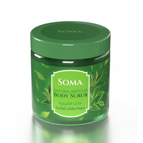 سوما مقشر للبشرة ماتشا العضوية 500 جم