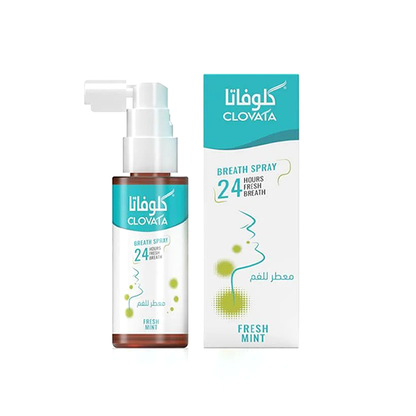 كلوفاتا معطر للفم 24 ساعة نفس منعش بنكهة النعناع منعش - 50 مل