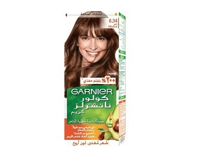 صبغة شعر كولر ناتشورالز كريم من غارنييه - بني شوكولاتة 6.34