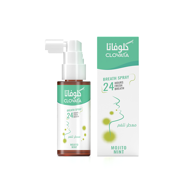 كلوفاتا معطر للفم 24 ساعة نفس منعش بنكهة موهيتو منت - 50 مل