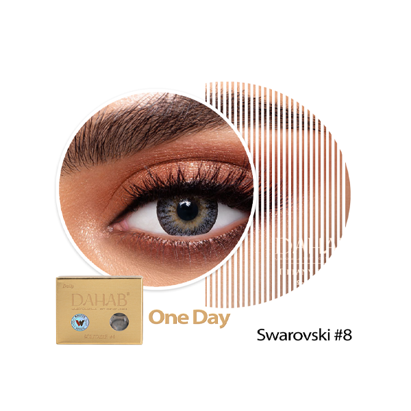 عدسات ذهب اليومية اللون SWAROVSKI #8