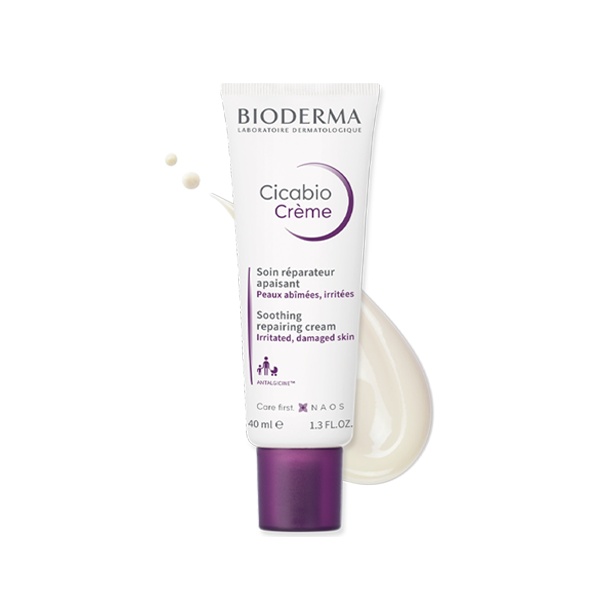 بيوديرما سيكابيو كريم ترميم وترطيب وتهدئة البشرة 40 مل