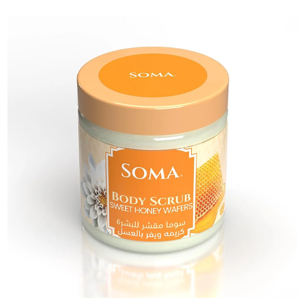 سوما مقشر للبشرة بخلاصة كريمة العسل الحلوة 500جم - اجعل بشرتك تتألق
