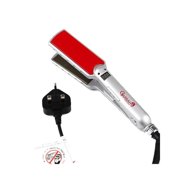 جي جراح  مملس شعر إحترافي، 70 واط، أحمر . فضي