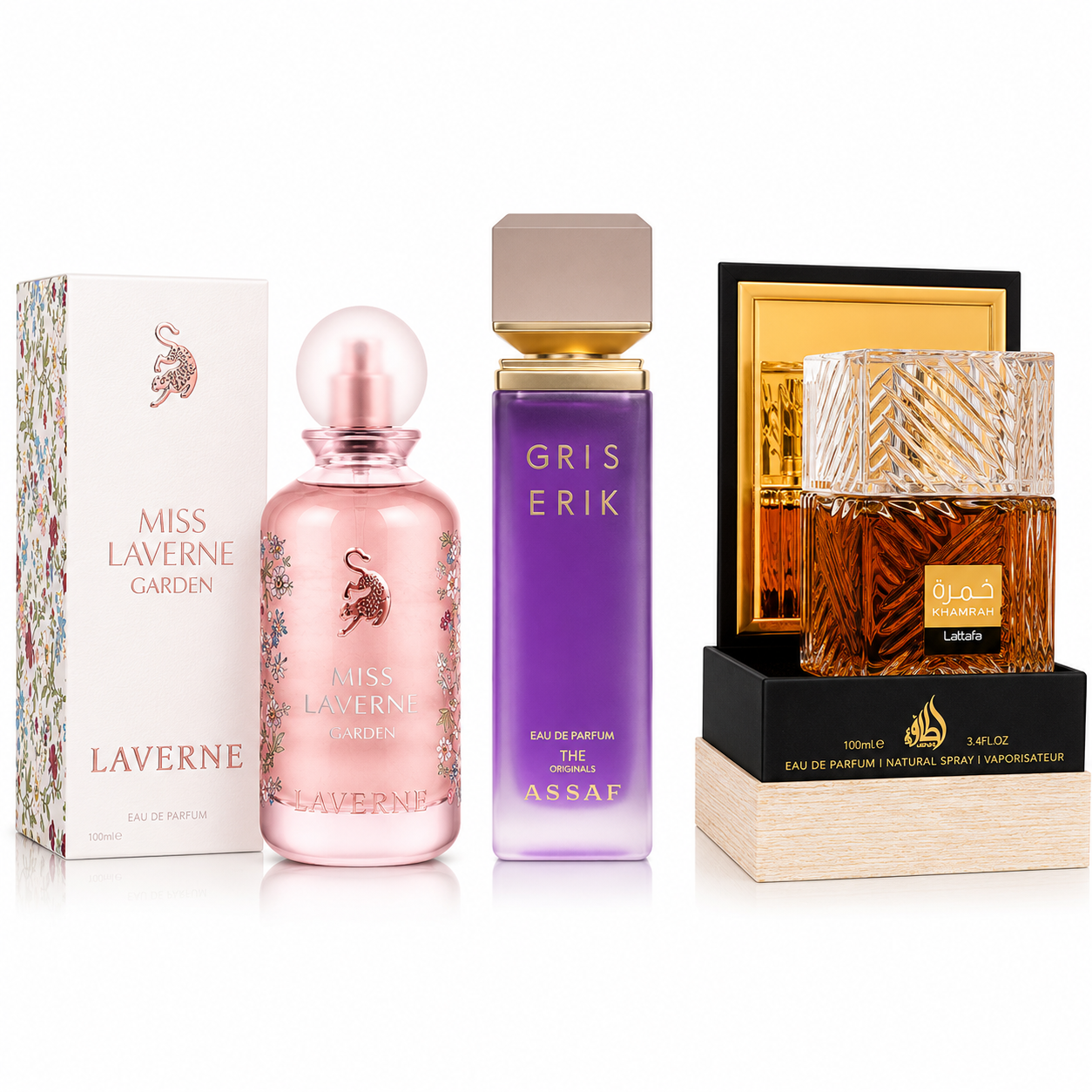 باقة اجمل ثلاثه عطور نسائيه
